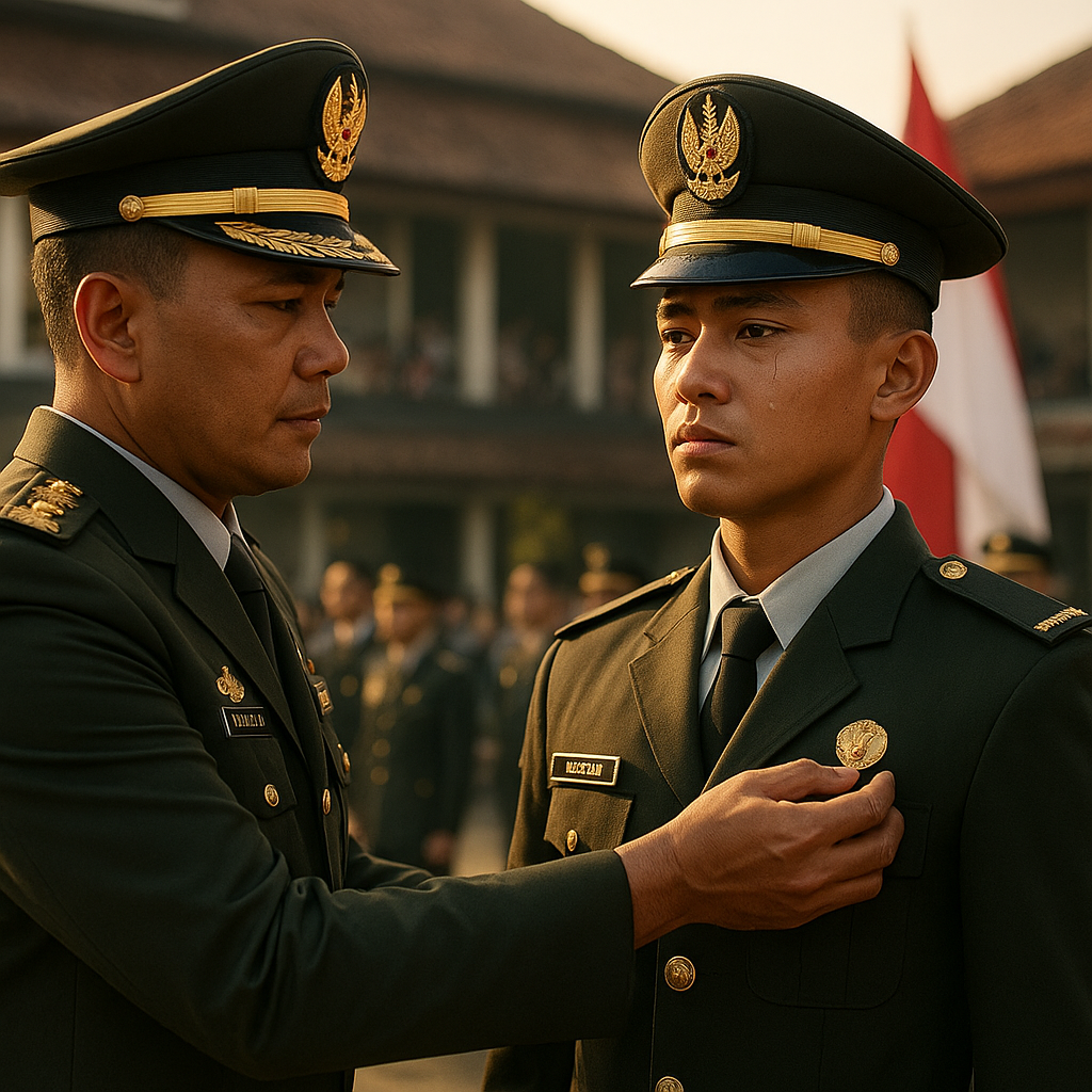 Upacara Prasetya Perwira: Tradisi Suci Penyematan Jiwa Keprajuritan