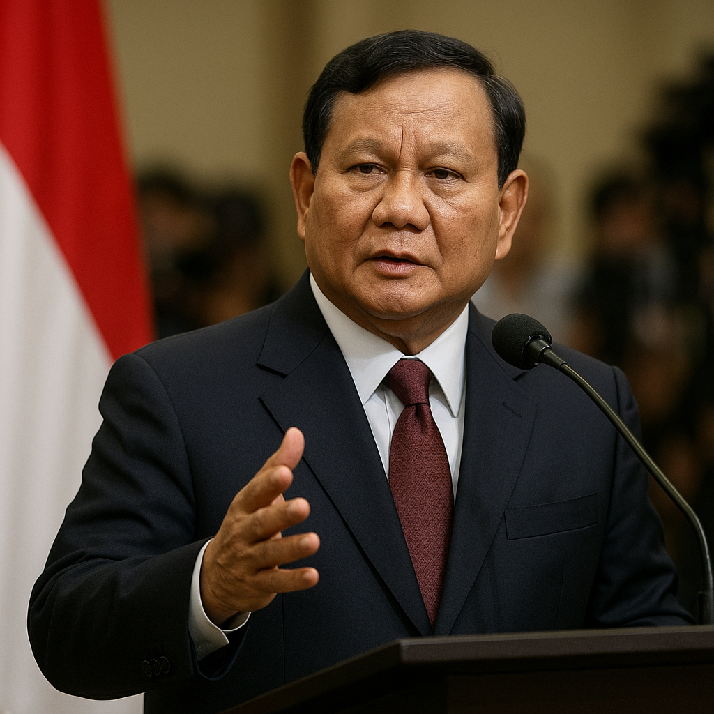Prabowo: Pangkat adalah Amanah Rakyat Indonesia yang Harus Dijaga dengan Integritas
