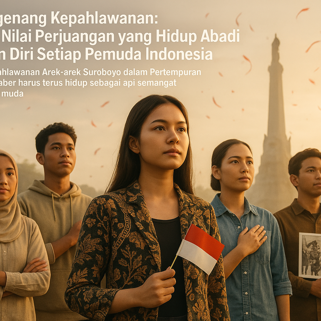 Mengenang Kepahlawanan: Nilai-Nilai Perjuangan yang Hidup Abadi dalam Diri Setiap Pemuda Indonesia