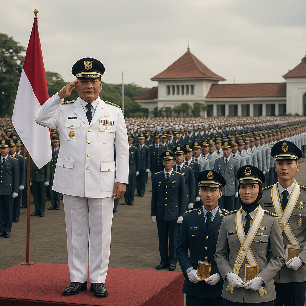 Presiden Prabowo Lantik 1.177 Perwira Remaja, Empat Peraih Adhi Makayasa Siap Pimpin Pengabdian