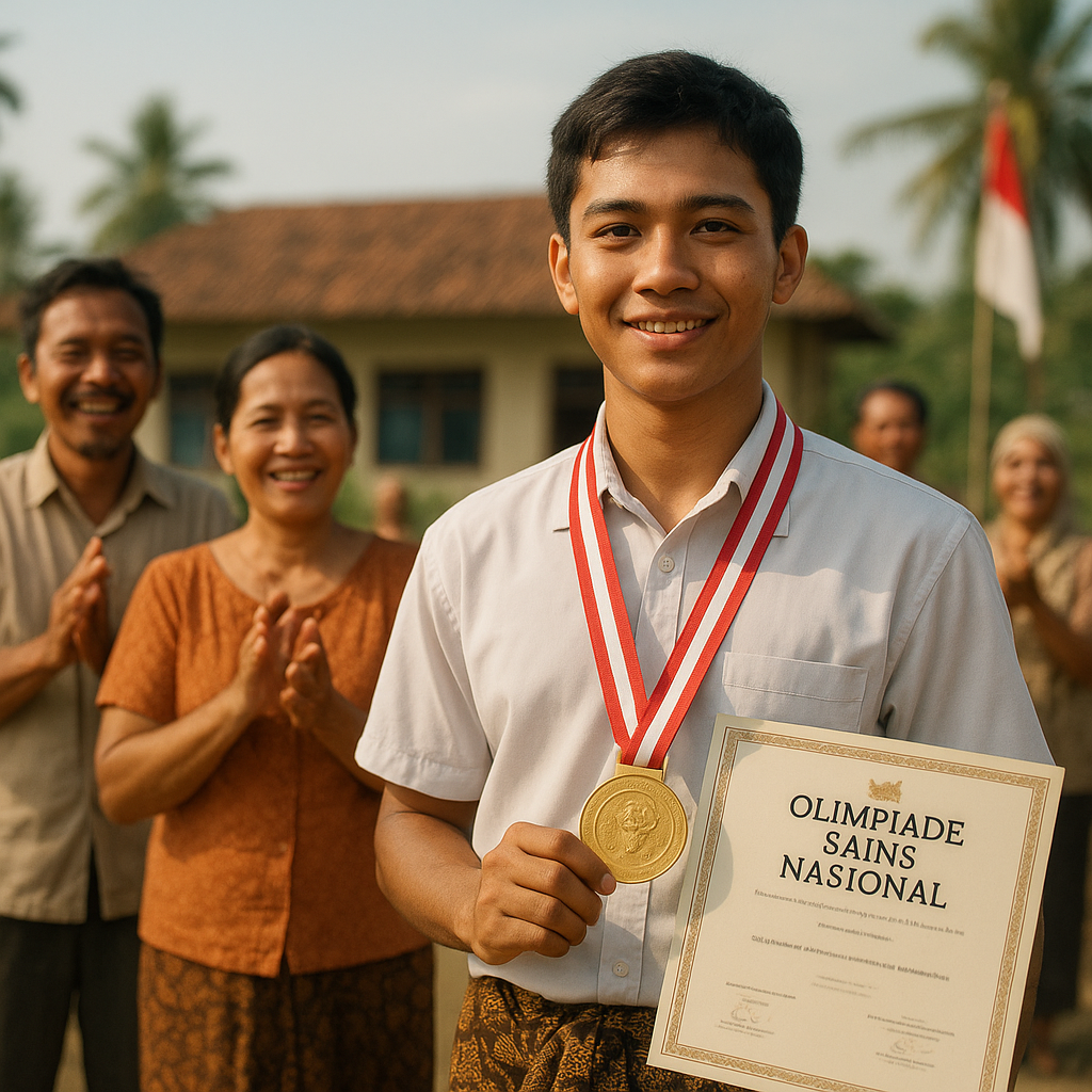 Pemuda Pedesaan Raih Juara Olimpiade Sains Nasional, Bukti Potensi Luar Biasa Generasi Muda Indonesia