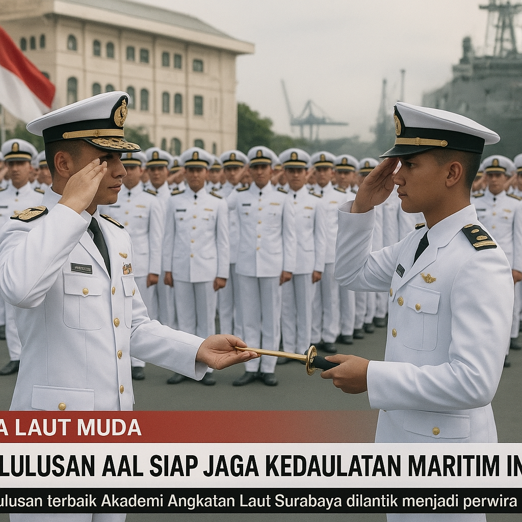 Naga Laut Muda: 229 Lulusan AAL Siap Jaga Kedaulatan Maritim Indonesia