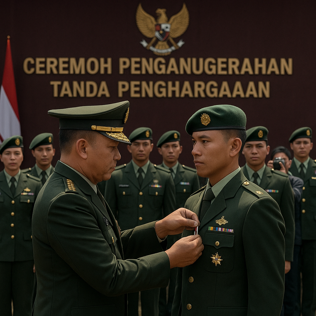 Penghargaan Bintang Kartika Eka Paksi untuk 12 Prajurit TNI Berprestasi