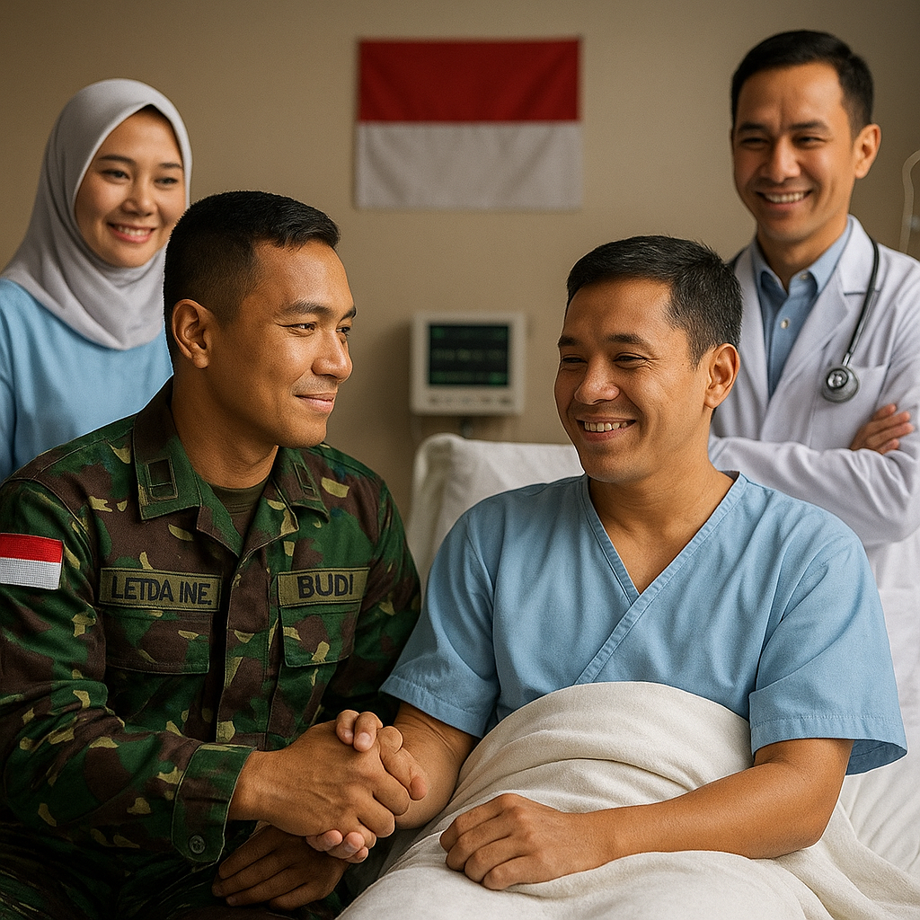 Kisah Letda Inf. Budi, Prajurit TNI yang Rela Donor Ginjal untuk Rekan Sesama Satuan