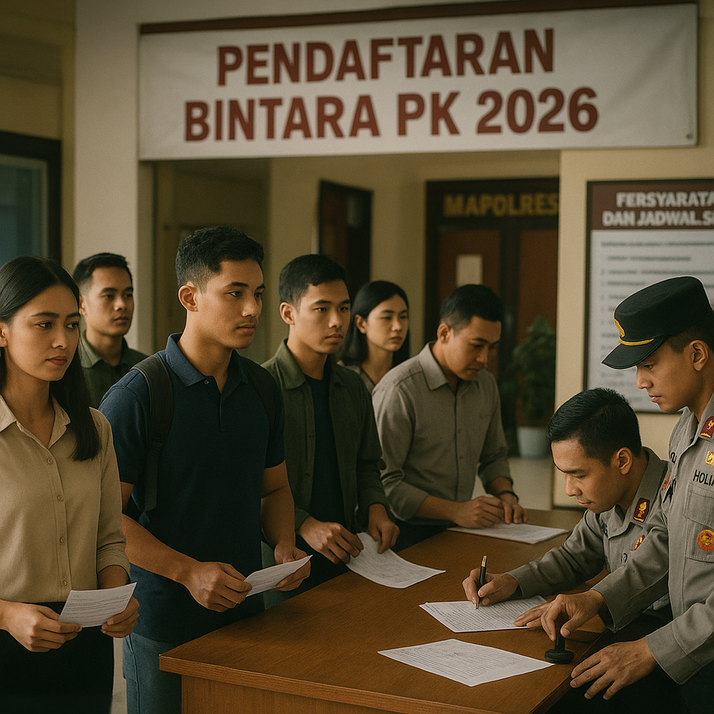 Polri Buka Pendaftaran Bintara PK 2026, Ini Persyaratan dan Jadwal Seleksinya