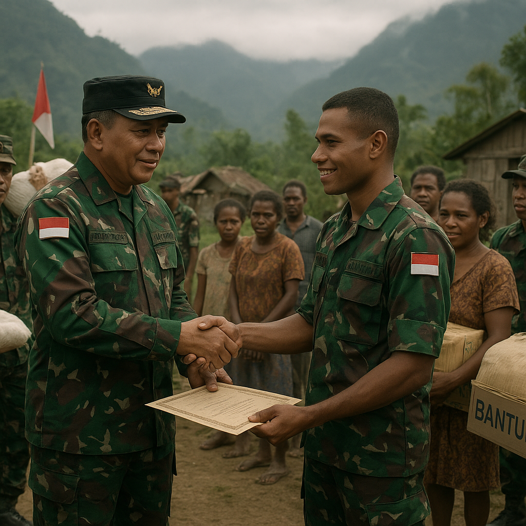 Pangkoops TNI Habema: Di Balik Misi Kemanusiaan, Ada Prajurit-Prajurit Hebat yang Mengabdi Tanpa Pamrih