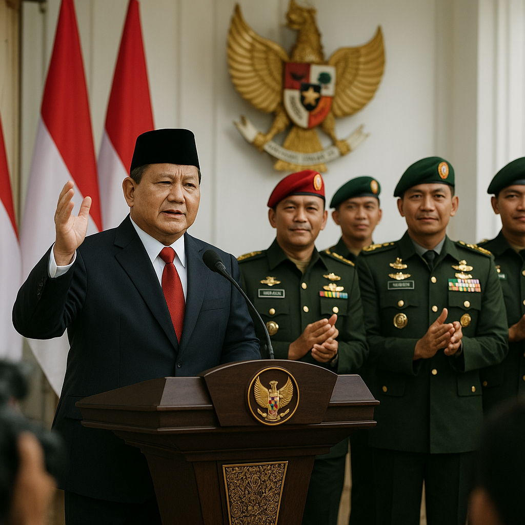 Presiden Prabowo Naikkan Tunjangan Kinerja TNI, Apresiasi atas Pengabdian dan Reformasi Birokrasi