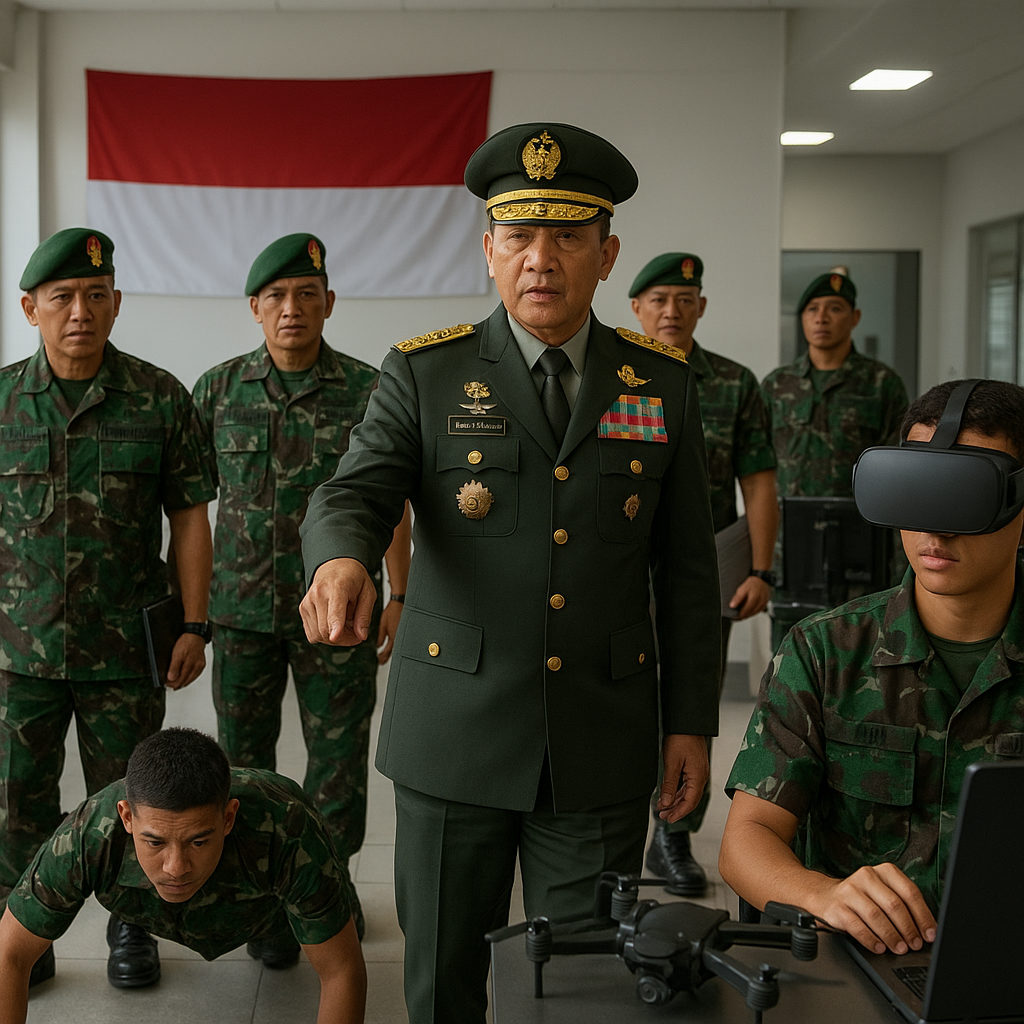 Panglima TNI Tinjau Pusat Pendidikan, Tekankan Pentingnya Mental Juang dan Teknologi bagi Prajurit Masa Depan