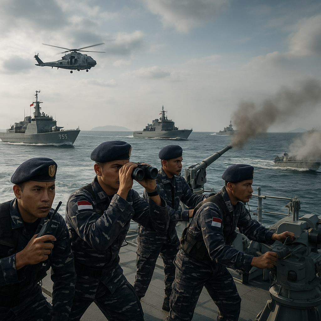 Komitmen TNI AL: Latihan Tempur Laut Terbesar untuk Jaga Kedaulatan NKRI