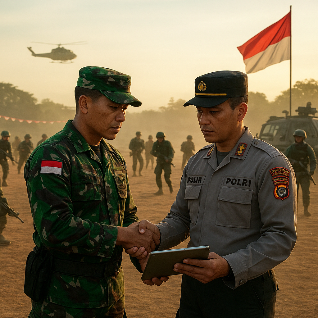 Latihan Gabungan TNI-Polri: Mempertajam Ketangguhan dalam Menjaga Stabilitas Nasional