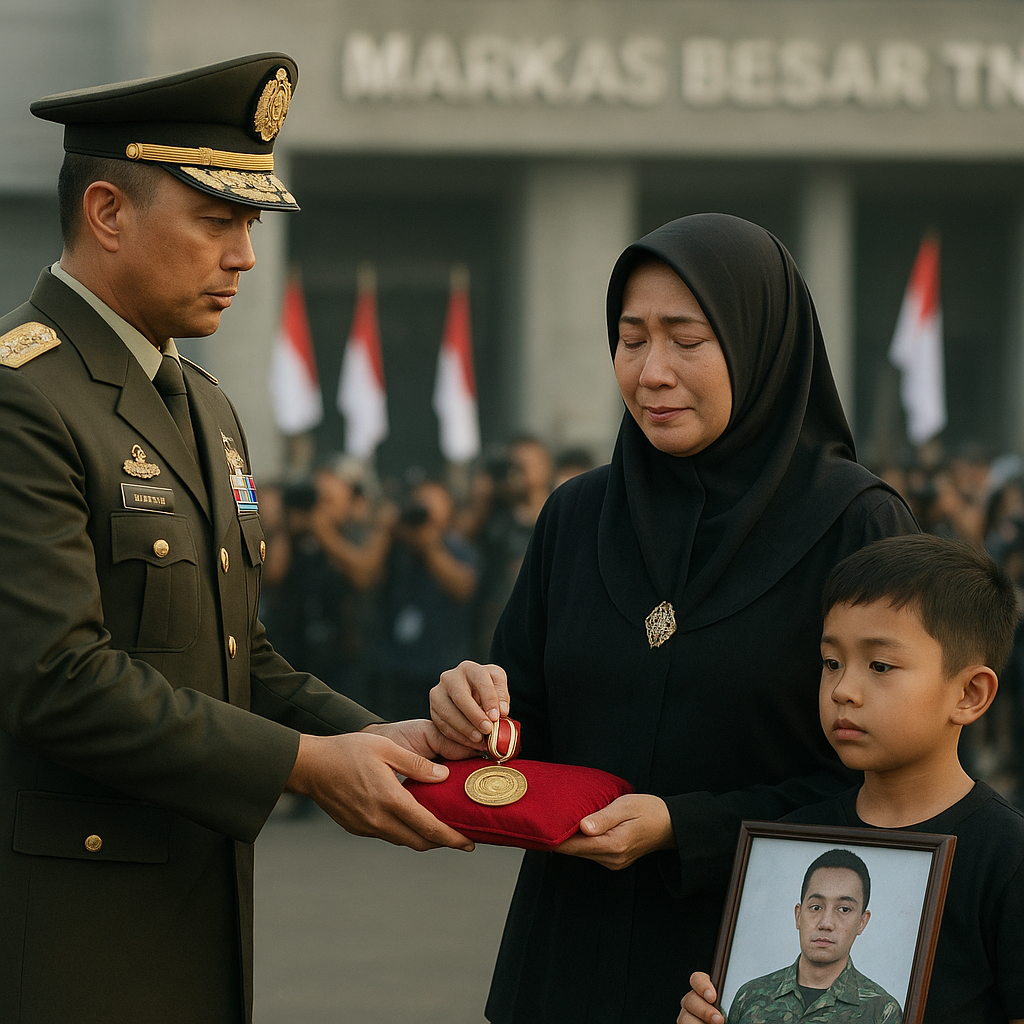 Kisah Pilu Penerima Pancawarsa Jaya: Anak Prajurit TNI yang Gugur di Perbatasan Akhirnya Dapatkan Keadilan