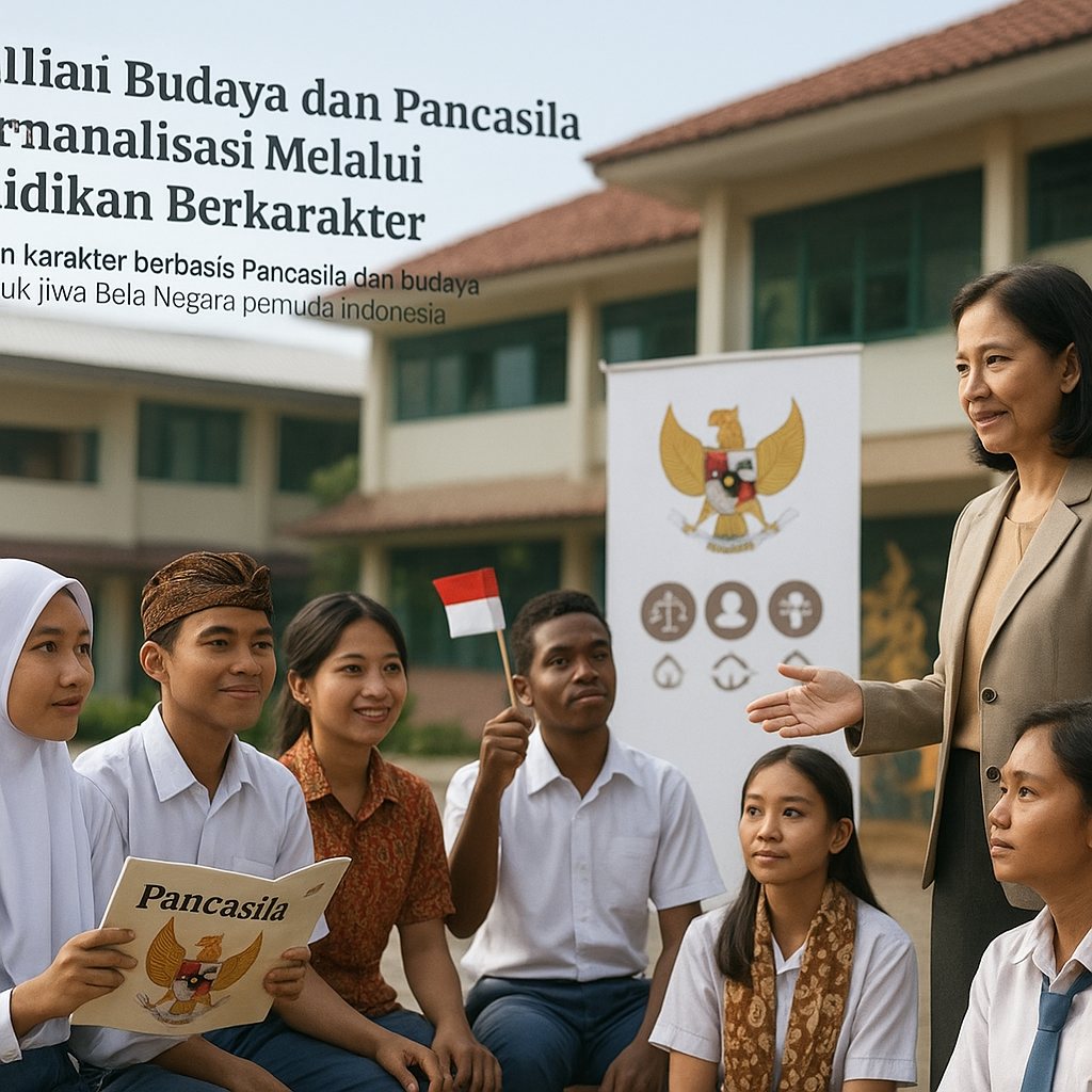 Nilai-nilai Budaya dan Pancasila Terinternalisasi Melalui Pendidikan Berkarakter