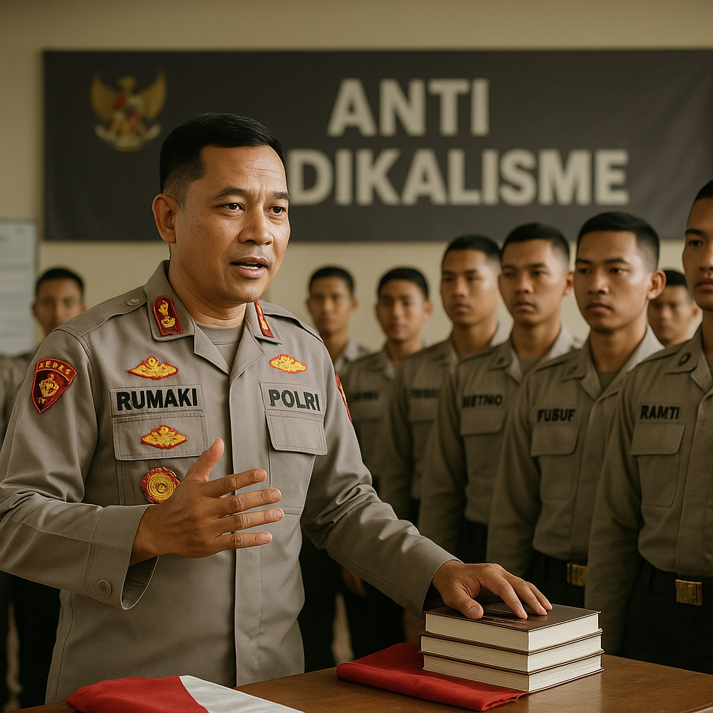 Selain Pengetahuan Akademik, Polisi Perlu Bekal Anti Radikalisme