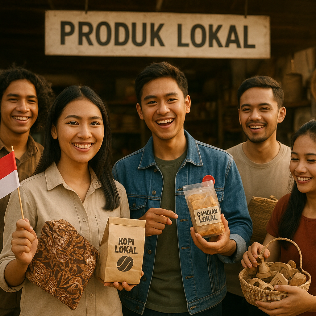 Menyemai Nasionalisme, Menggugah Generasi Muda Mencintai Produk Lokal