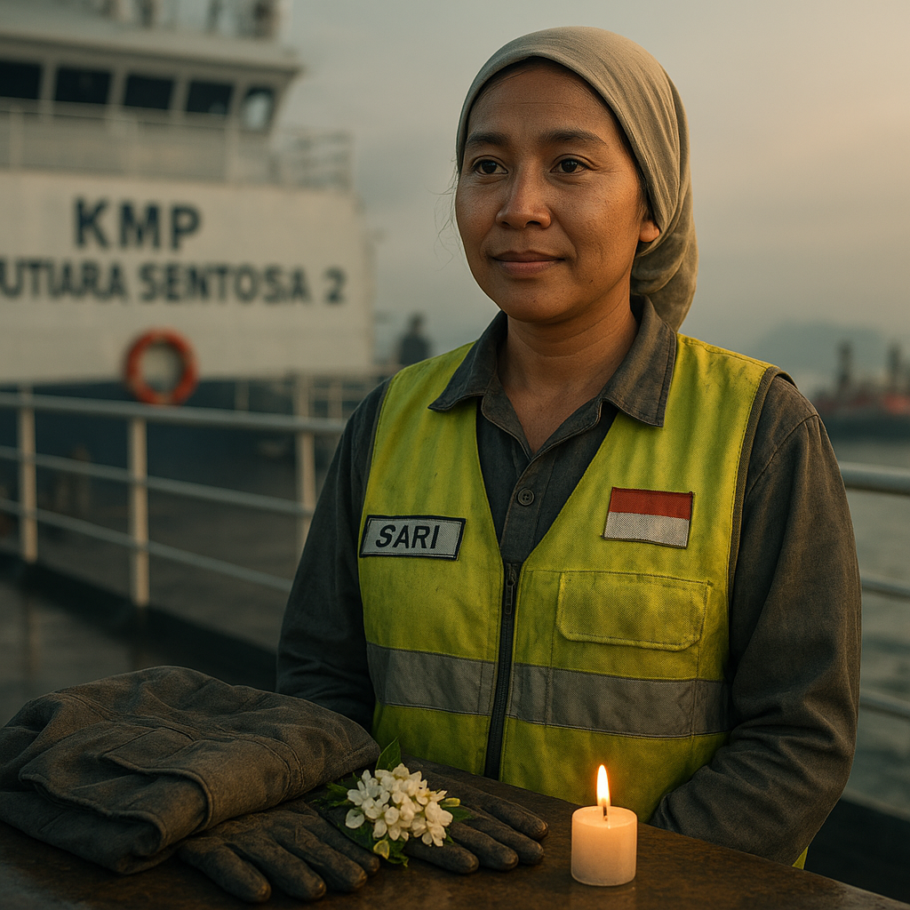 Senyum Terakhir Sopir Tulungagung Sebelum Gugur Setia pada Tugas di KMP Mutiara