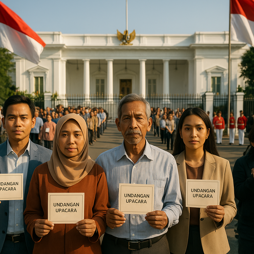 War Tiket Upacara HUT ke-81 RI di Istana Resmi Dibuka, Cek di Sini