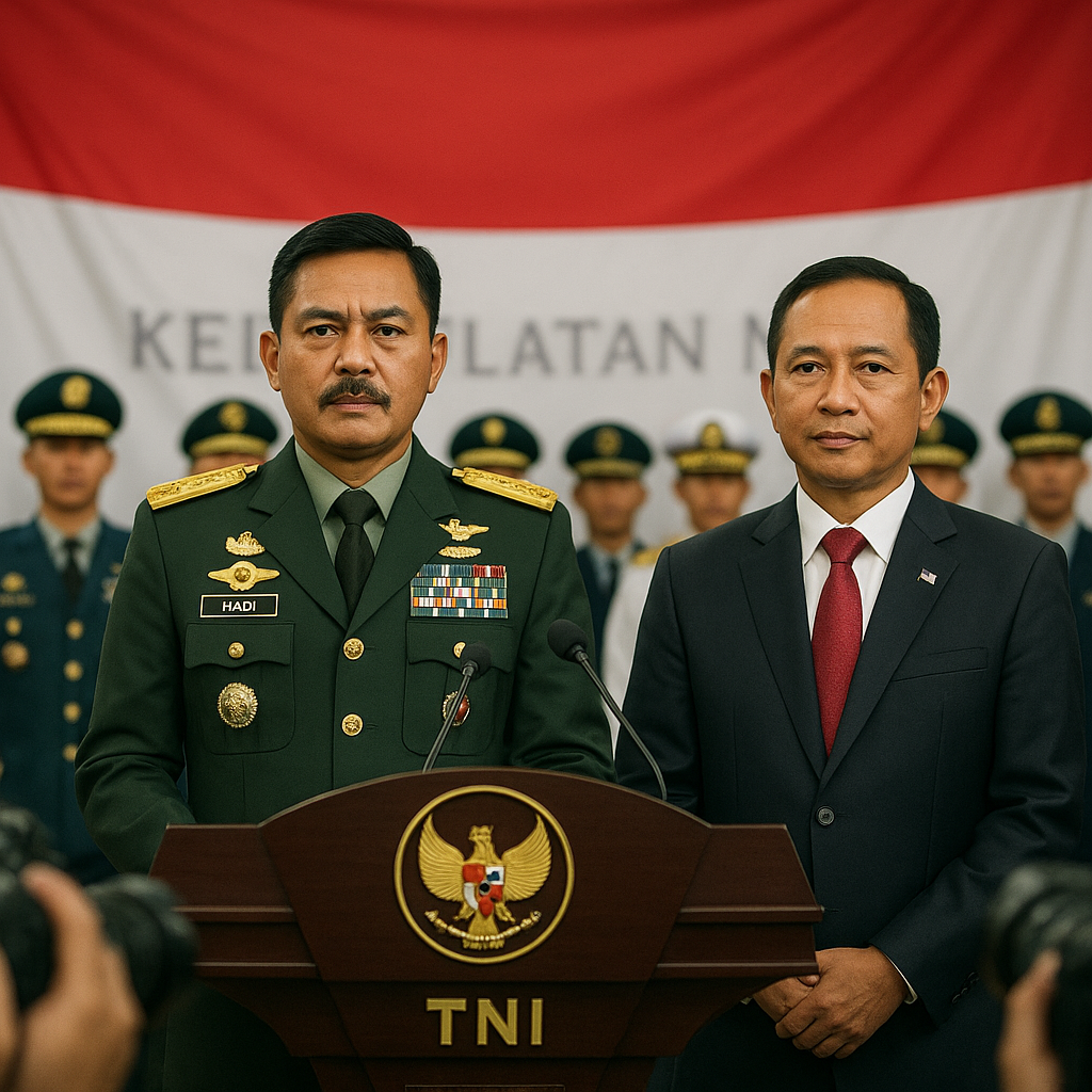 Panglima dan Menteri Pertahanan Tegaskan: TNI Siap dan Mampu Jawab Tantangan Kedaulatan NKRI