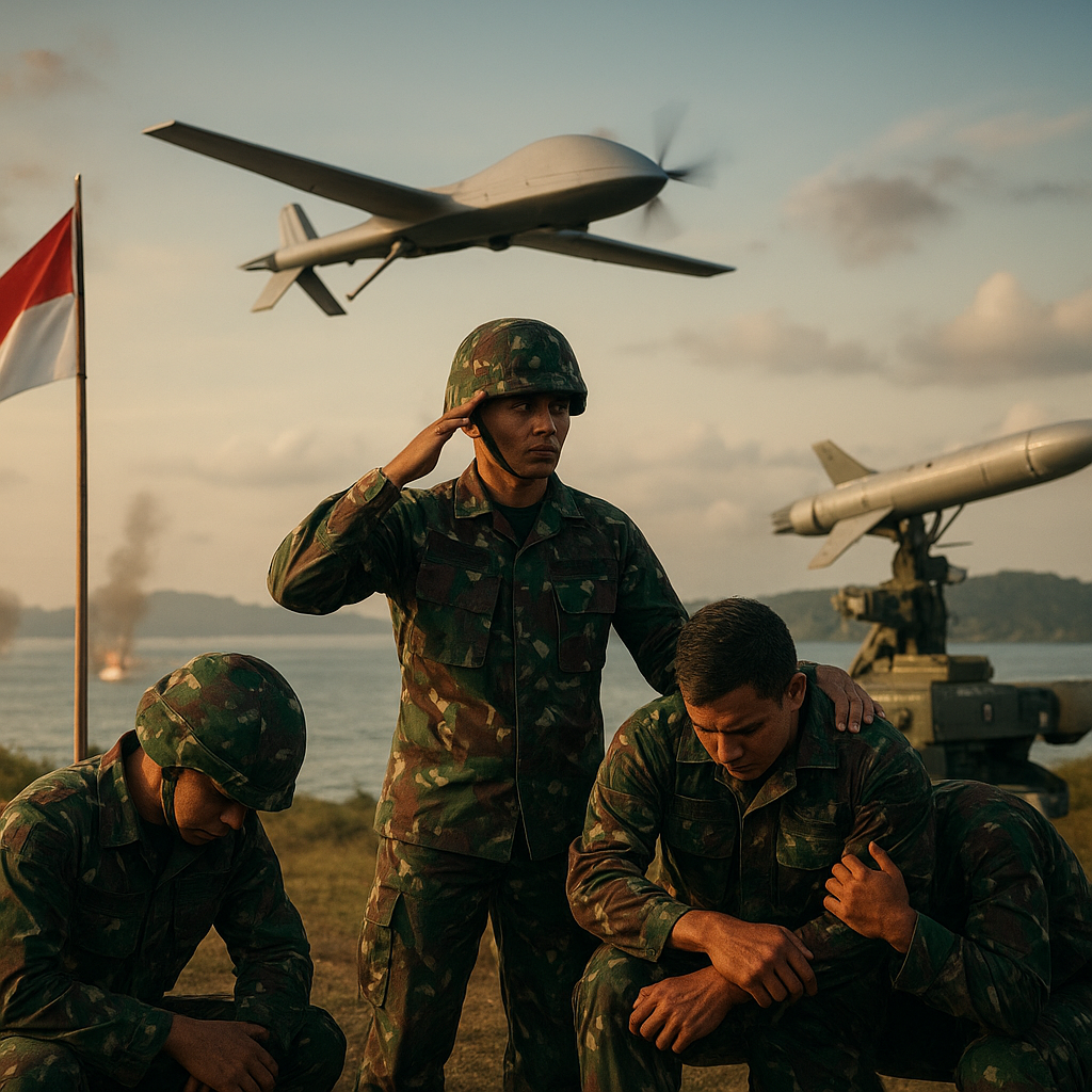 TNI Gelar Latihan Gabungan, Pamer Drone Kamikaze hingga Rudal C-705
