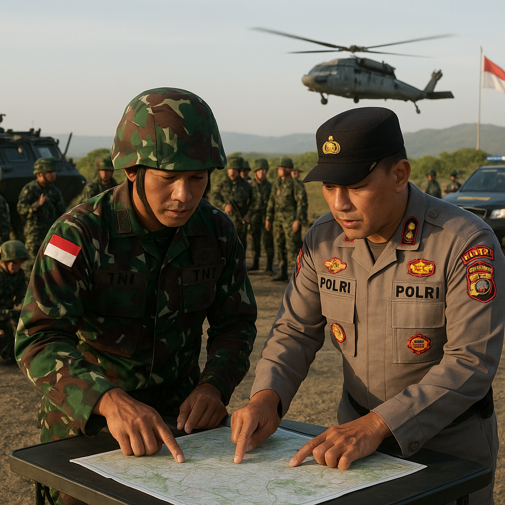 Latihan Gabungan TNI-Polri: Sinergi Membangun Ketangguhan Pertahanan dan Keamanan Negara