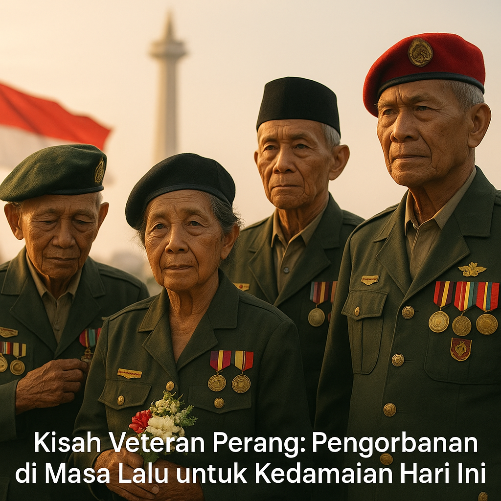 Kisah Veteran Perang: Pengorbanan di Masa Lalu untuk Kedamaian Hari Ini