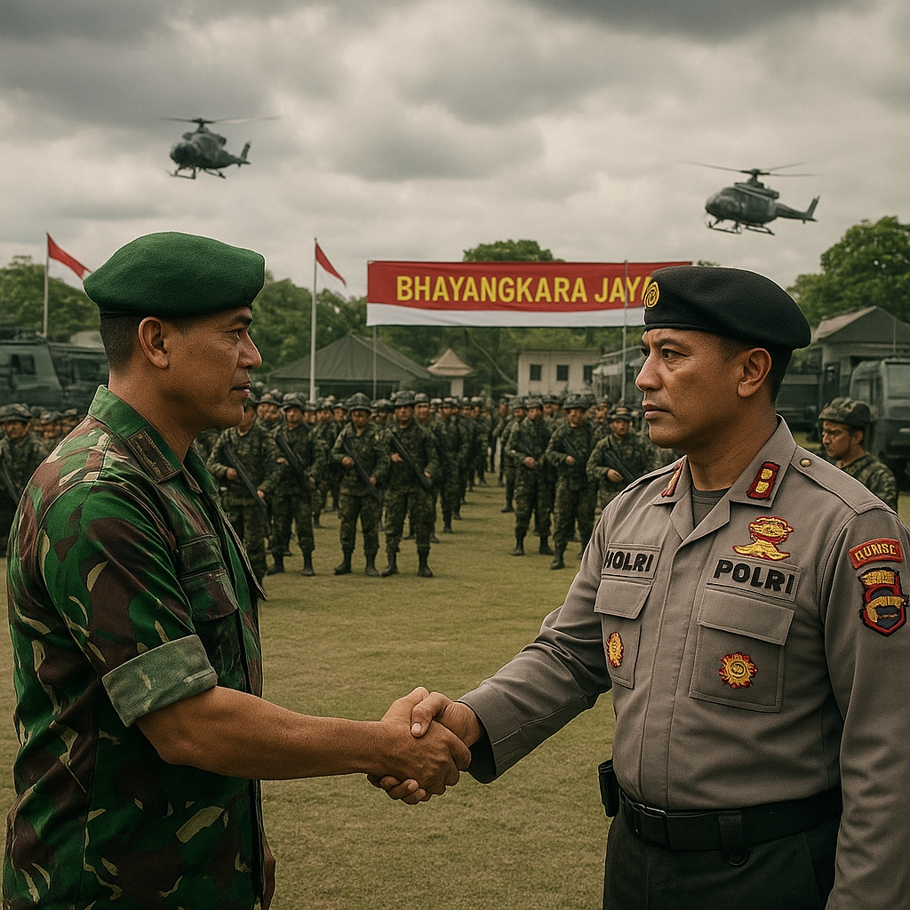 Latihan Gabungan TNI-Polri 'Bhayangkara Jaya' Kembali Digelar, Fokus pada Penanganan Ancaman Hybrid