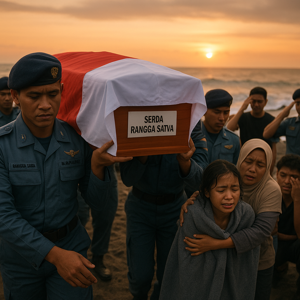 Gugur sebagai Pahlawan, Serda TNI AU Rangga Satya Selamatkan Pelajar Terseret Ombak