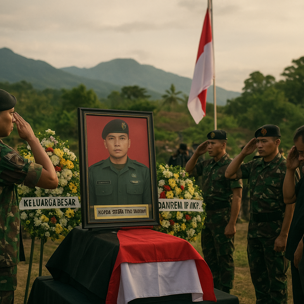 Kisah Kopda Satria: Dari 9 Kali Tes TNI hingga Gugur Lawan KKB di Papua