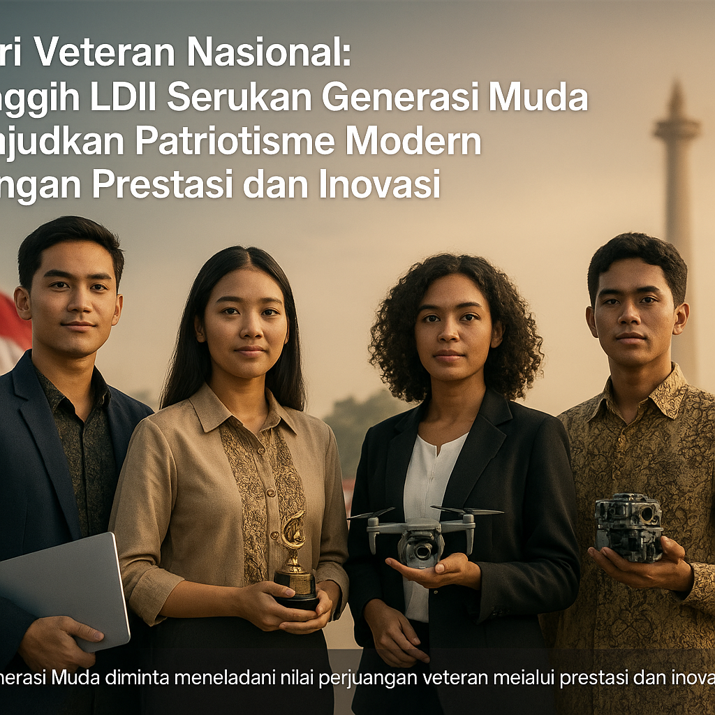 Hari Veteran Nasional: Singgih LDII Serukan Generasi Muda Wujudkan Patriotisme Modern dengan Prestasi dan Inovasi