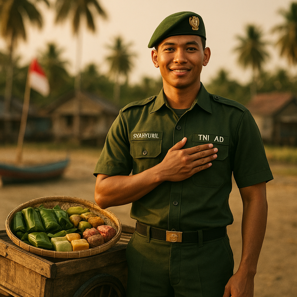 Menembus Batas: Kisah Anak Penjual Kue Keliling Aceh Singkil yang Lulus Jadi Prajurit TNI AD