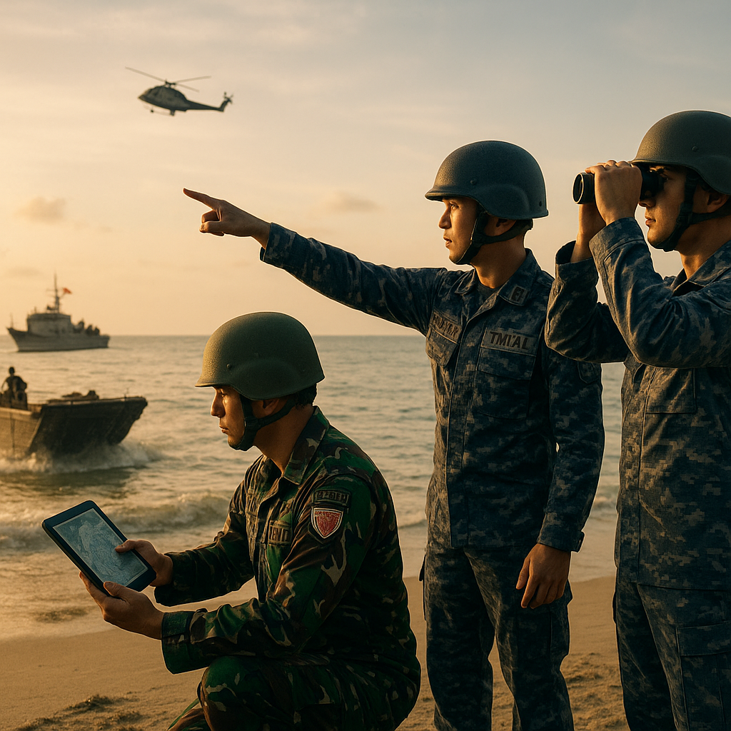 Latihan Gabungan TNI di Natuna: Menegaskan Kedaulatan di Perbatasan Laut