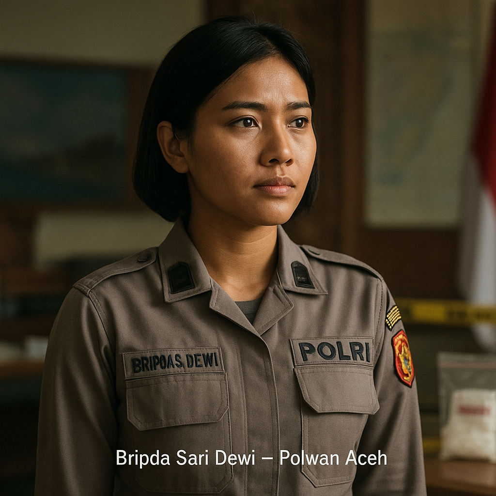Polisi Wanita di Aceh Berhasil Bongkar Jaringan Narkoba, Pengorbanan Tanpa Batas