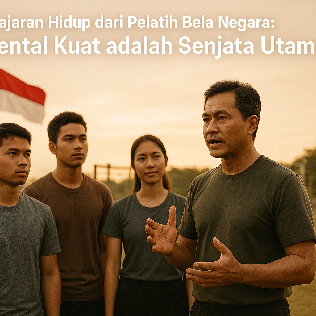 Pelajaran Hidup dari Pelatih Bela Negara: Mental Kuat adalah Senjata Utama