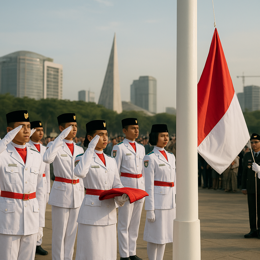 75 Paskibra IKN Dikukuhkan, Siap Jalankan Tugas Suci Pengibaran Bendera di Ibu Kota Baru