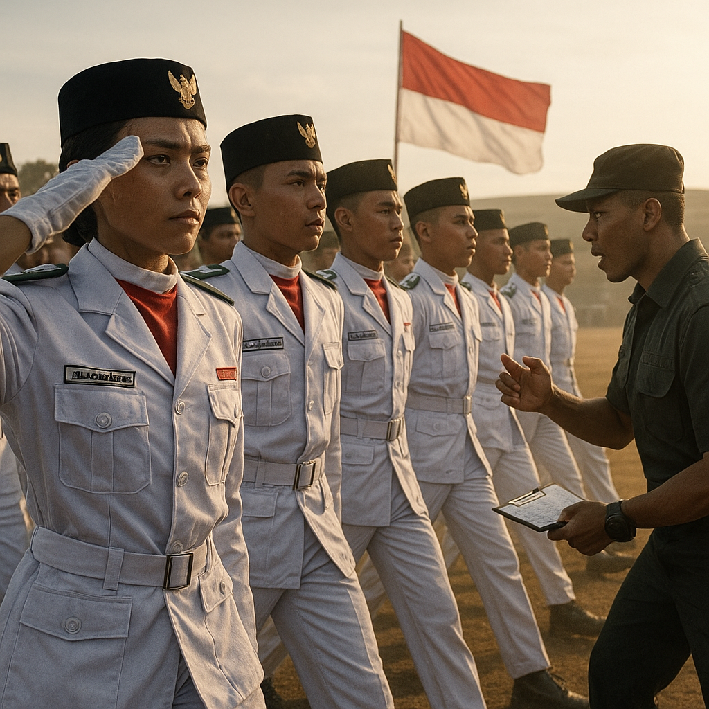 Latihan Tanpa Henti: Proses Seleksi dan Pembinaan Ketat di Balik Kemegahan Paskibraka Pusat