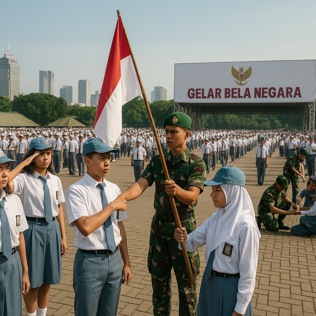 Gelar Bela Negara untuk Pelajar SMA: Menanamkan Cinta Tanah Air Sejak Dini