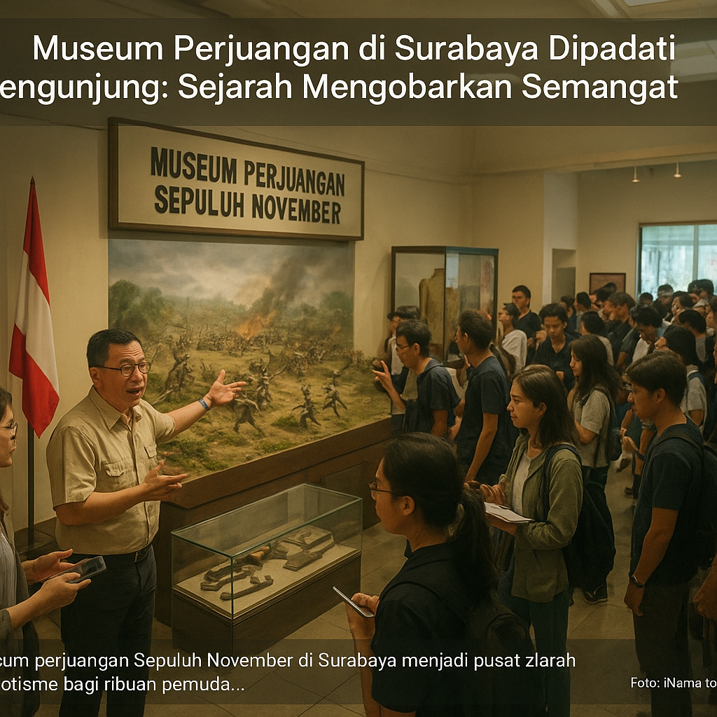 Museum Perjuangan di Surabaya Dipadati Pengunjung: Sejarah Mengobarkan Semangat Patriotisme