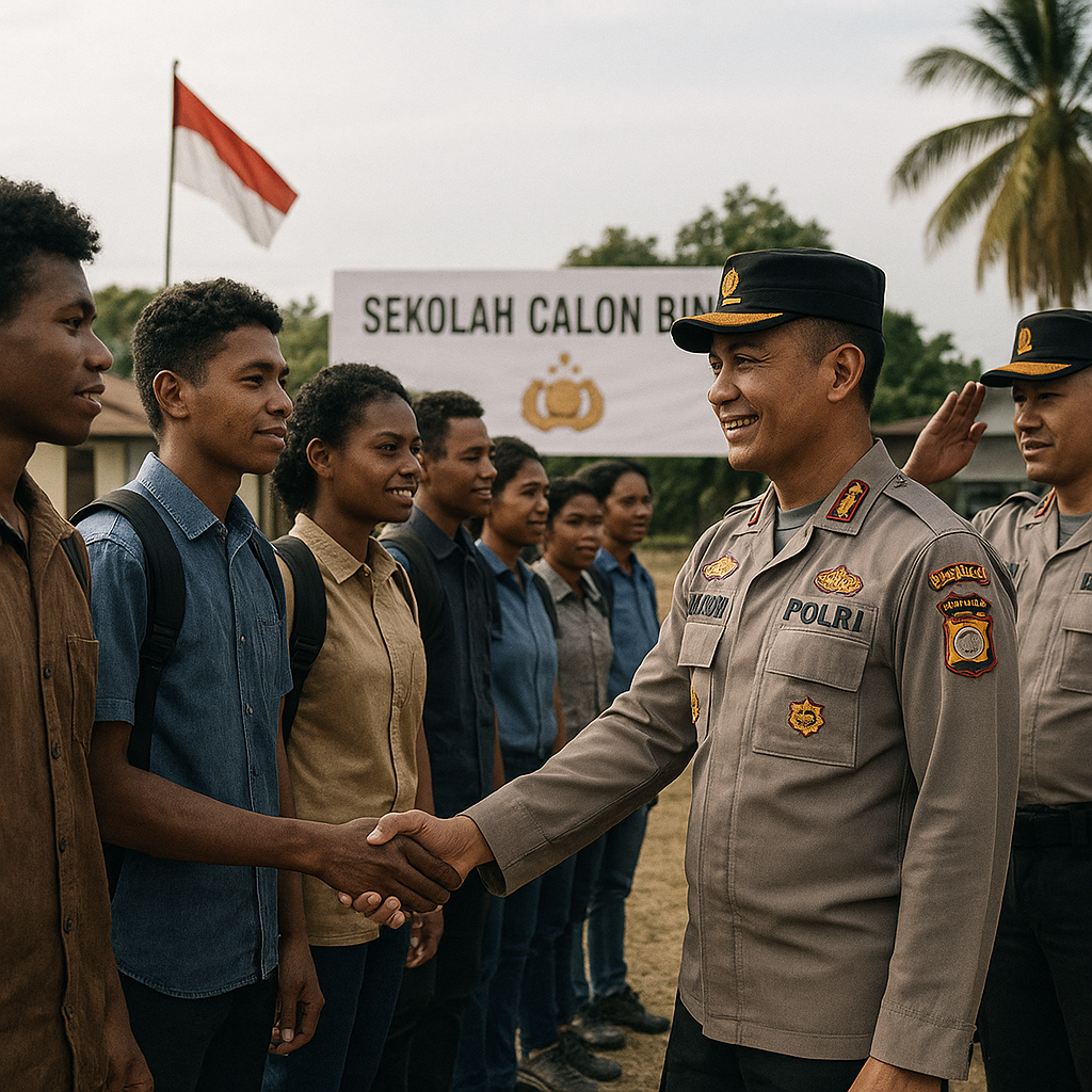 Polri Buka Sekolah Calon Bintara untuk Pemuda Daerah Terpencil: Wujud Pengabdian dan Pemerataan