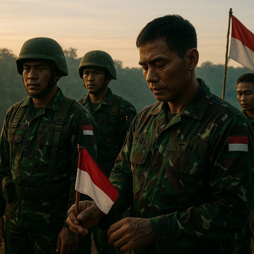 Kisah Haru Prajurit TNI di Perbatasan: Tak Hadiri HUT RI Demi Jaga Kedaulatan