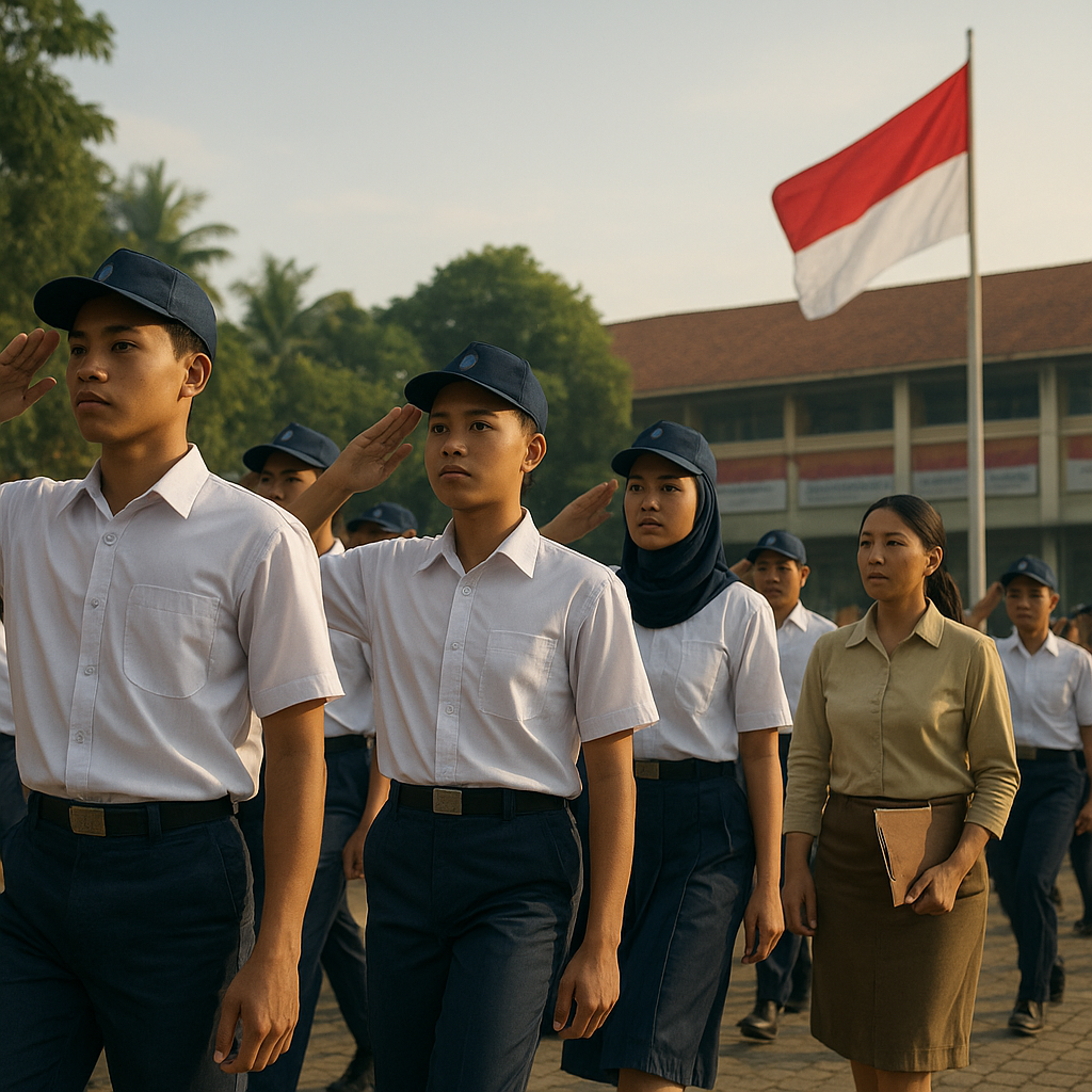 Pendidikan Bela Negara di Sekolah Cetak Generasi Tangguh dan Patriotik