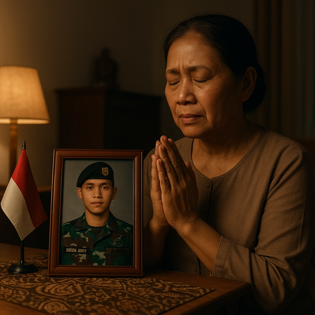 Kisah Ibu Prajurit: Mendoakan Anaknya yang Bertugas di Papua, Rela Berkorban Demi NKRI