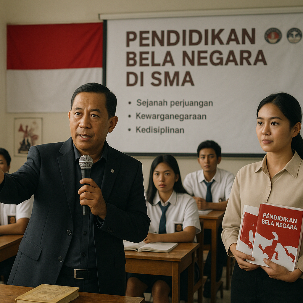 Pendidikan Bela Negara di Sekolah: Kemenhan Terapkan Kurikulum Khusus untuk Tingkatkan Semangat Patriotisme