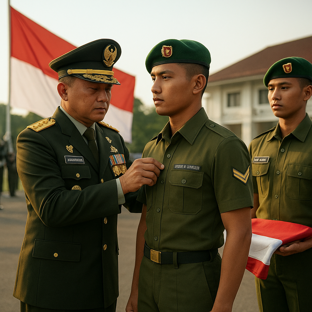 Prajurit TNI Penyelamat Bendera Merah Putih Diberi Penghargaan Khusus oleh Panglima TNI