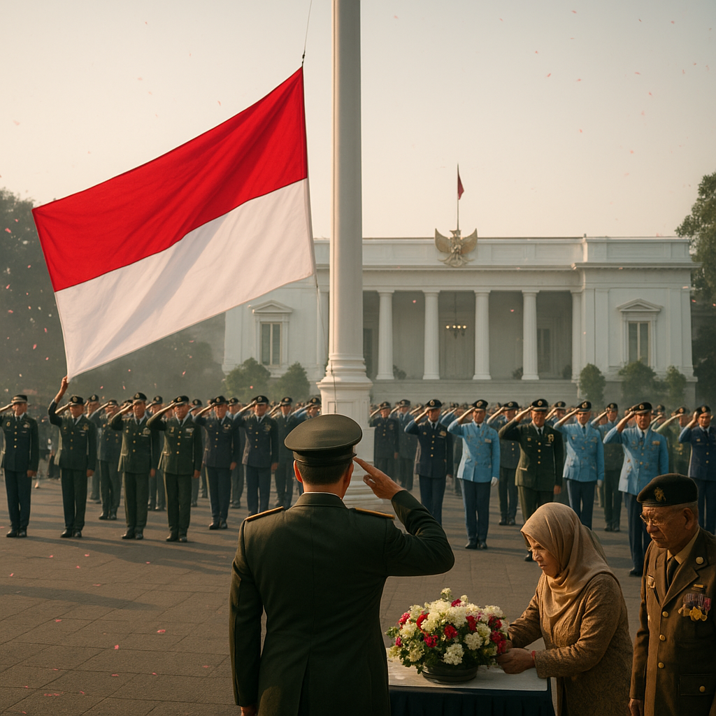 Upacara HUT ke-81 TNI di Istana Negara: Kibarkan Semangat Patriotisme