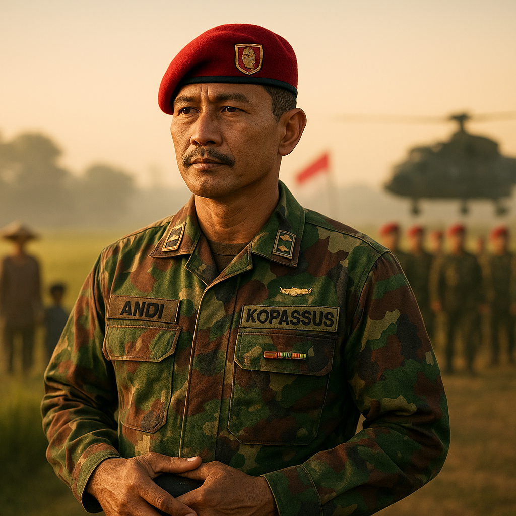 Sosok Kopassus Andi: Dari Anak Petani Jadi Komandan Satuan Elit