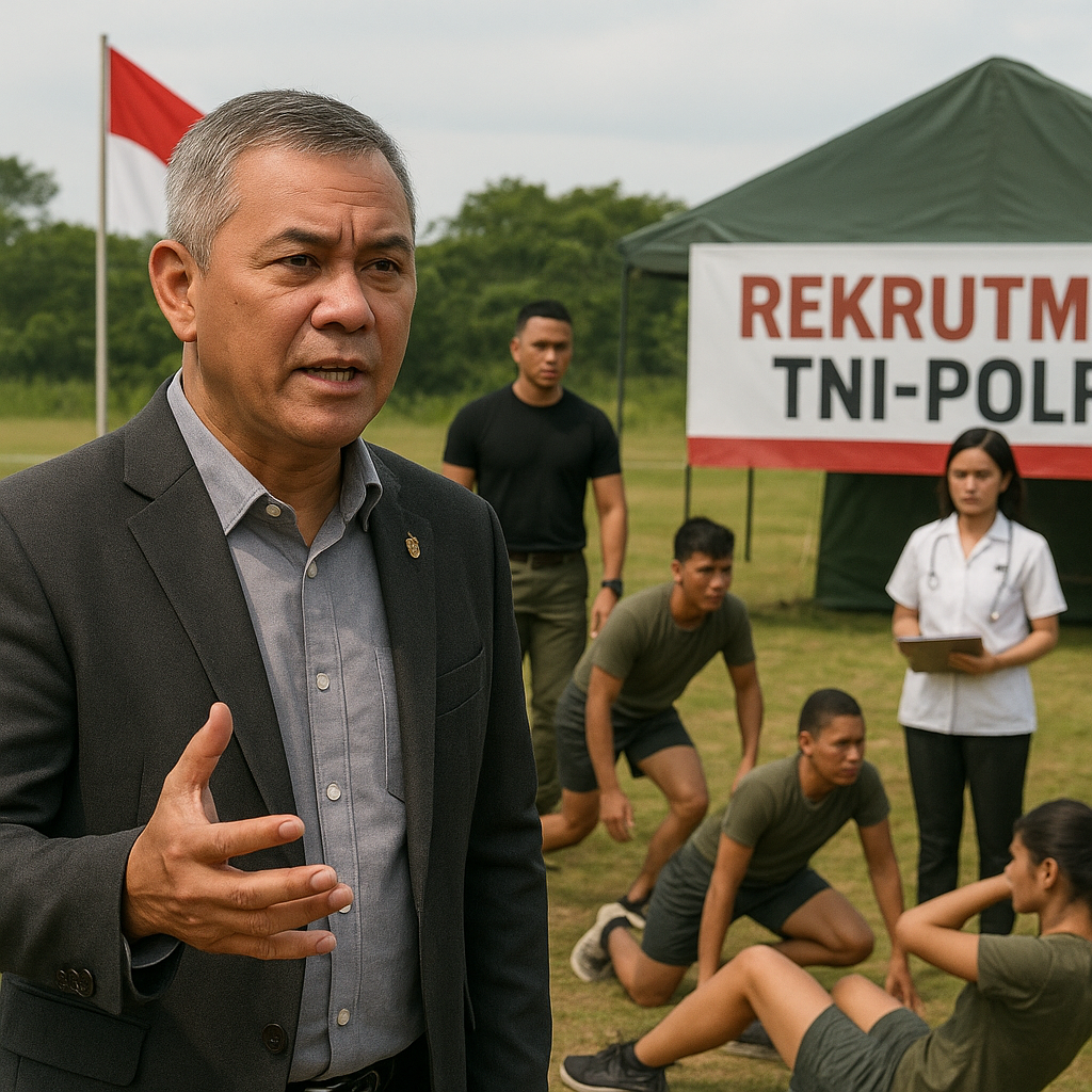 Jelang Rekrutmen TNI-Polri, Mantan Komandan Pusdiklat TNI Beri Tips Sukses Lolos Tes Kesehatan dan Jasmani