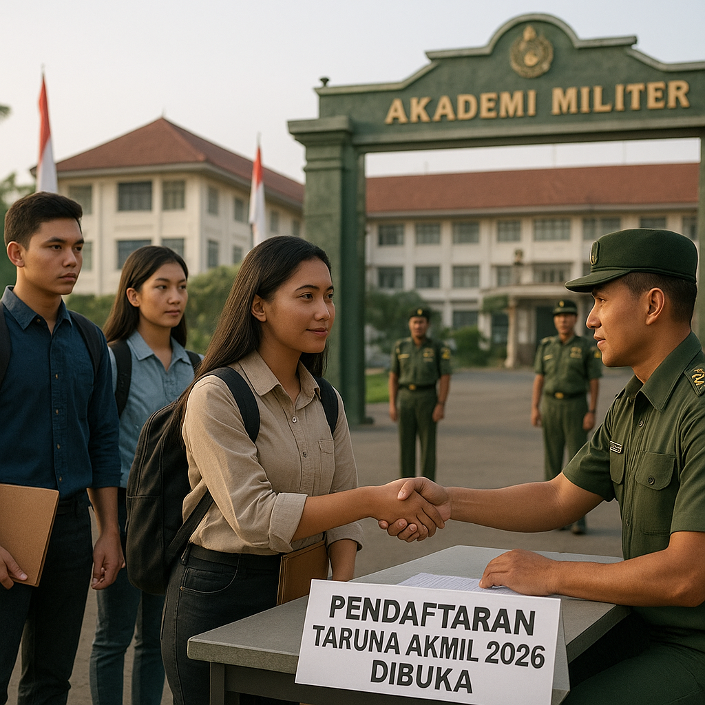 Pendaftaran Taruna Akmil 2026 Dibuka, Kesempatan Emas bagi Pemuda Patriotik