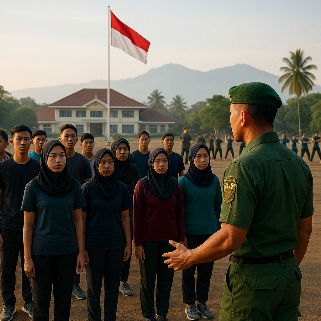 Pelatihan Bela Negara untuk Generasi Muda: TNI AD Gelar Latihan di 30 Kabupaten/Kota