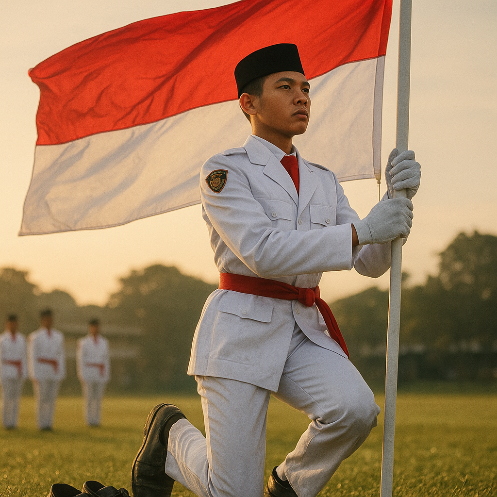 Sepatu Pinjaman dan Mimpi Terakhir Paskibraka Anwar Fuadi untuk Mengibarkan Merah Putih