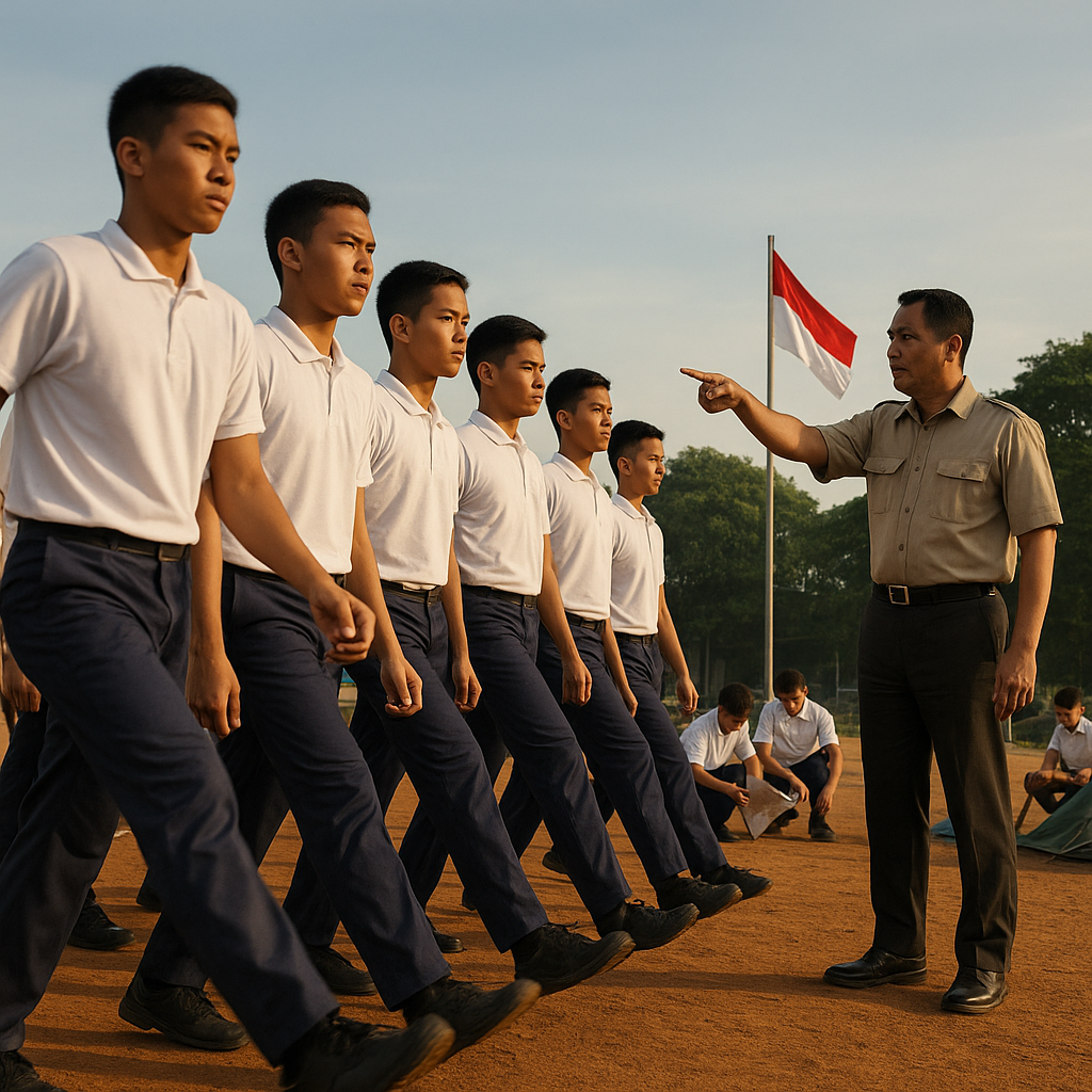 Siswa SMA Ikuti Program Bela Negara, Tanamkan Jiwa Patriotisme Sejak Dini
