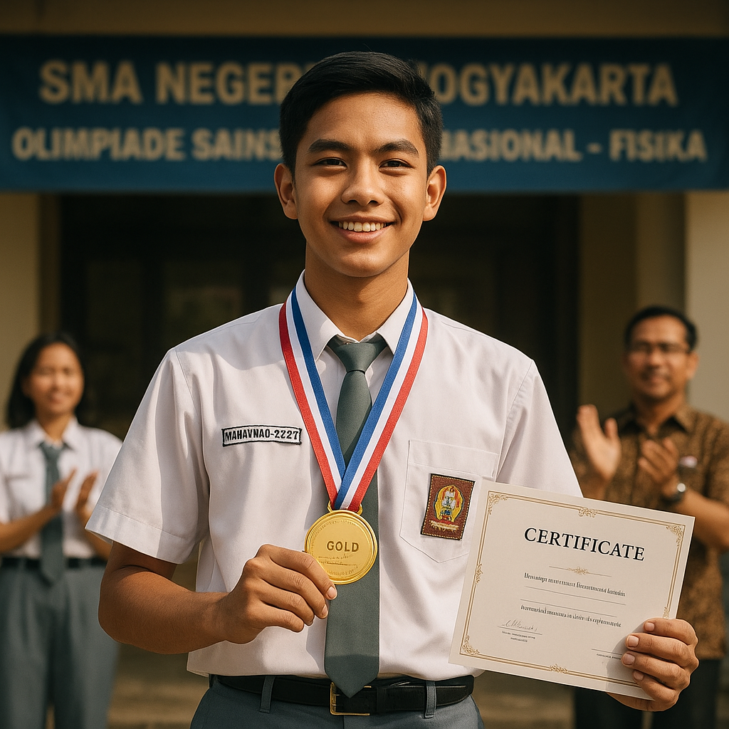 Pemuda Indonesia Raih Medali Emas Olimpiade Sains Dunia, Banggakan Nama Bangsa